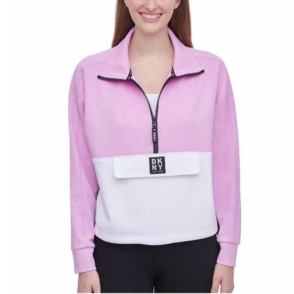 DKNY Sport Pullover 1/2 Zip, Sweater - Picture 1 of 6